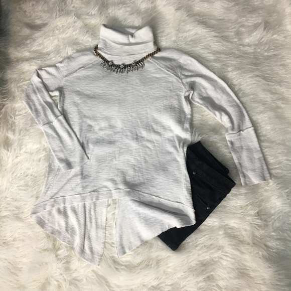 Free People Sweaters - Free People Split Back Turtleneck